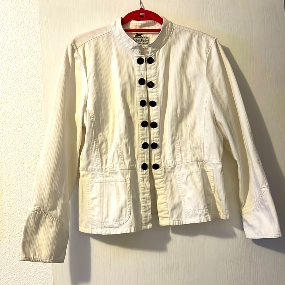 Very nice Livca Little white jacket. Bought on Poshmark.